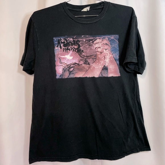 2008 Alanis Morrisette black ‘Exile in America’ graphic band tee sz XL - Picture 2 of 9